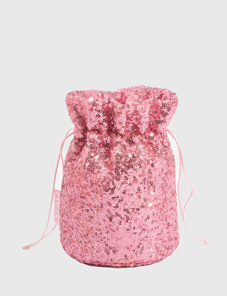 мешочек "розовые пайетки"   