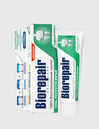зубная паста плюс  комплексная защита 75 мл  биорепейр+ /  biorepair plus total protection