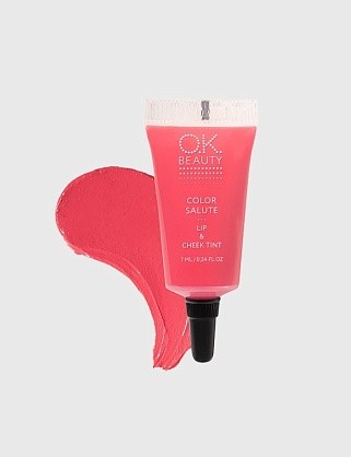 стойкий пигмент для губ и щек ok beauty color salute lip&cheek tint тон flamingo rus (термо) (6114)