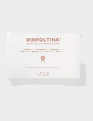 rinfoltina ампулы для укрепления волос, 20 ампул