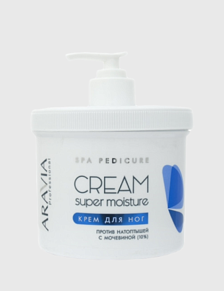 крем для ног "super moisture" от натоптышей с мочевиной, 550 мл.