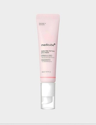 крем для кожи вокруг глаз с пептидами, ниацинамидом pdrn pink peptide eye cream 30мл