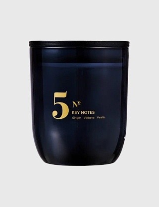 ароматизированная свеча pgp №5 с нотами имбиря, ванили и вербены, 170 мл