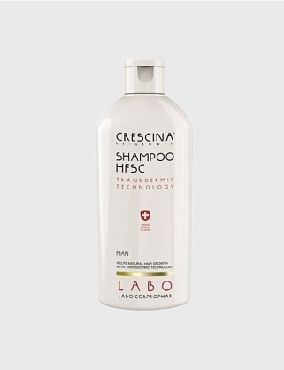 transdermic hfsc шампунь для возобновления роста волос для мужчин, 200 мл
