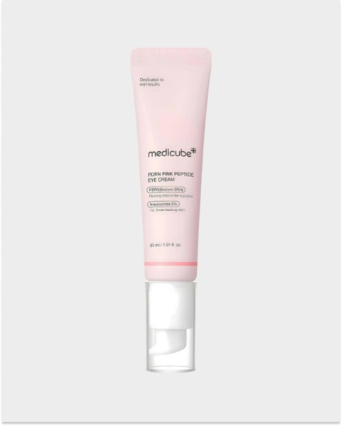 Крем для кожи вокруг глаз с пептидами, ниацинамидом PDRN Pink Peptide Eye Cream 30мл