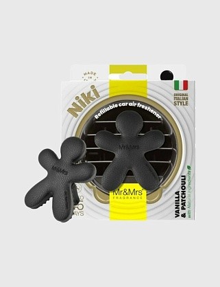 ароматизатор для автомобиля /niki/ черная кожа/ black tea / черный чай