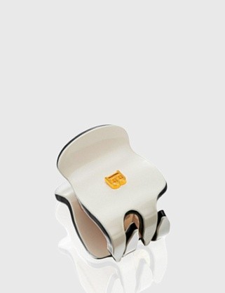 заколка-краб xs красный "ключ к сердцу"