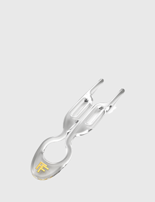 бокс (3 шт) шпилька hairpin no1 - прозрачный (transparent)
