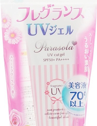 naris parasola крем-гель солнцезащитный парфюмированный spf50+ pa++++ 90 г