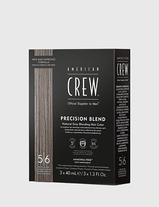precision blend камуфляж для седых волос, средний пепельный 5/6, 3*40мл