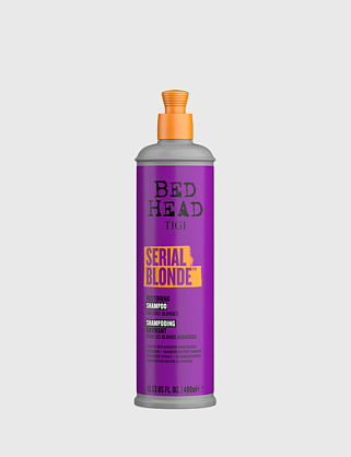 bh new care шампунь для блондинок serial blonde purple toning 400мл