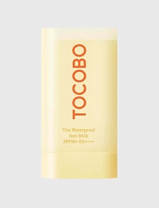 tocobo стик для лица солнцезащитный с витаминами - vita waterproof sun stick, 18г
