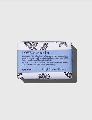 твёрдый шампунь love для разглаживания завитка 100 гр