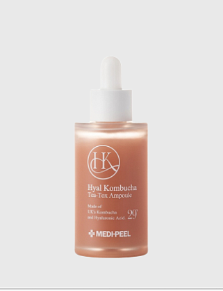 hyal kombucha tea-tox ampoule (50ml) сыворотка с 70% комбучи и липосомальными керамидами