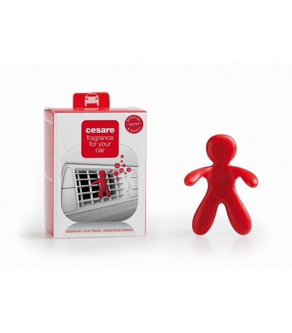 ароматизатор для автомобиля/ cesare/ красный/peppermint/ перечная мята (10013160/130219/0012323, ита