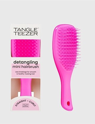 расческа tangle teezer the ultimate (wet) detangler mini runway pink