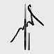 карандаш для глаз автоматический everlasting kohl eyeliner, 01 onyx