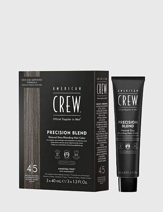 precision blend камуфляж для седых волос, средний натуральный 4/5, 3*40мл