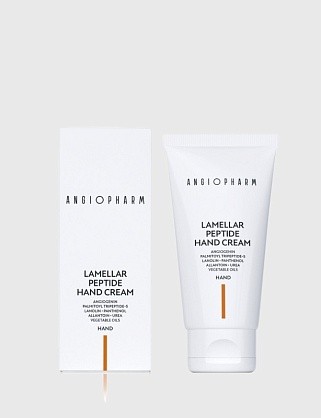 ламеллярный крем для рук с пептидами "ангиофарм", 50 мл