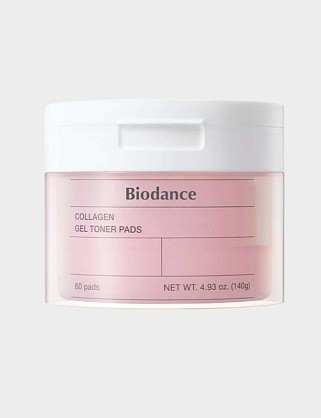 увлажняющие гелевые тонер-пэды с коллагеном collagen gel toner pads, 60 шт.