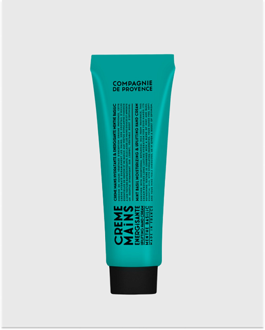 menthe basilic/mint basil hand cream 30 ml - энергизирующий увлажняющий крем для рук