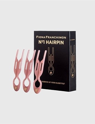 бокс (3 шт) шпилька hairpin no1 - пудрово-розовый (seashell pink)