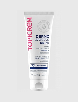 dermo specific ur-30 крем для огрубевшей кожи успокаивающий 75 мл