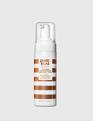 мусс бронзирующий для новичков темный fool proof bronzing mousse face & body 100ml 
