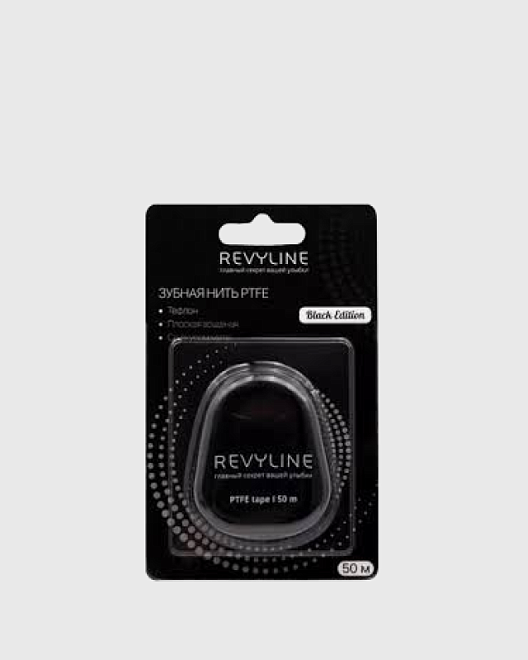 ptfe (тефлон) black edition зубная нить 50м