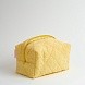 косметичка махровая лимонная 