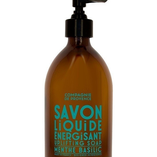 menthe basilic/mint basil liquid marseille soap 300 ml – энергизирующее жидкое мыло для тела и рук