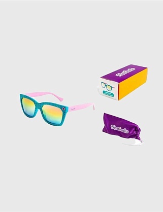 очки солнцезащитные детские, голубые