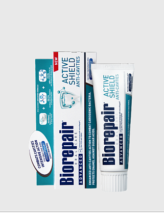 зубная паста активная защита от кариеса с лактоферином75 мл advanced active shield anti-cavities wit