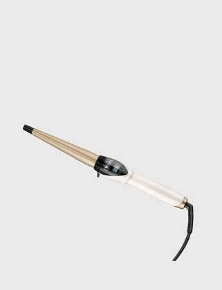 curling tong supercurl conical white/gold/плойка конусная