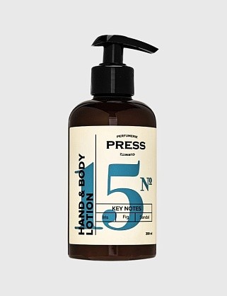 увлажняющий лосьон для рук и тела pgp №15 iris, fig, sandal 300 мл