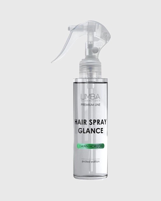 спрей для волос limba cosmetics premium line spray glance dawn horizon, 120 мл
