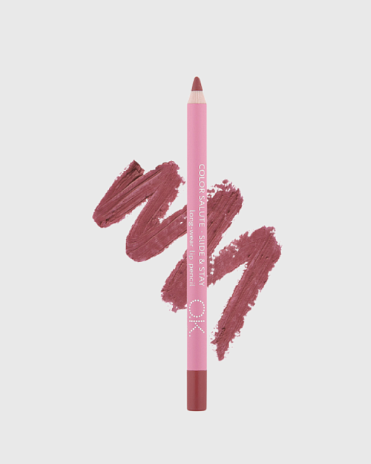 стойкий карандаш для губ ok beauty color salute slide & stay, тон mars rus (6068)