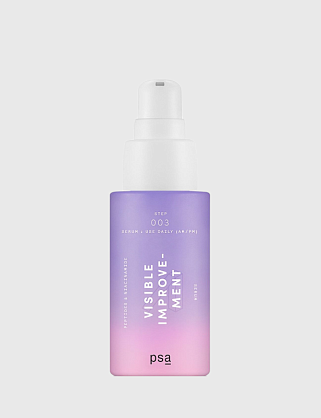 psa visible improvement peptides & niacinamide serum мультифункциональная сыворотка с пептидами 30мл