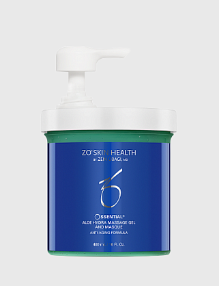 увлажняющий массажный гель-маска с экстрактом алоэ серии «ossential» (ossential aloe hydra ma