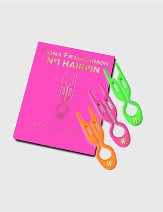 hairpin no1 - set ibiza collection - розовый неон/ярко-зеленый/оранжевый