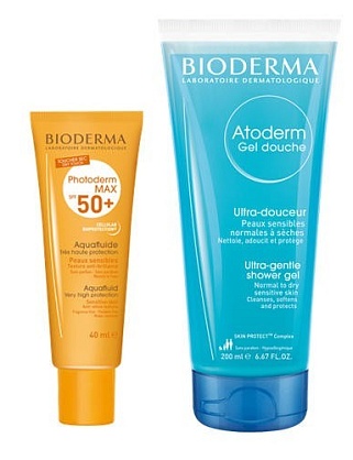 фотодерм солнцезащитный аквафлюид spf50+ 40 мл 