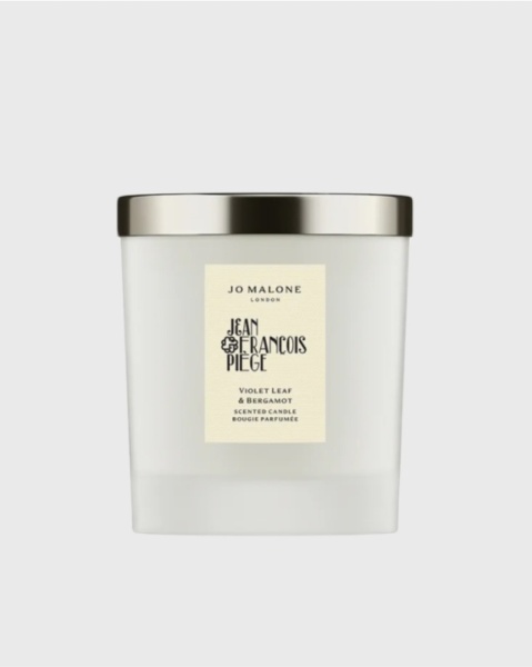 Свеча ароматная для дома 200г Violet Leaf & Bergamot