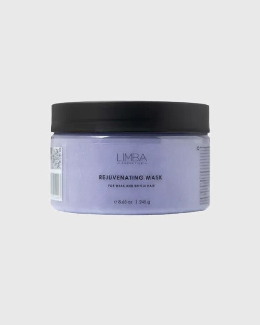 восстанавливающая маска для ослабленных и ломких волос limba cosmetics rejuvenating mask, 245 г