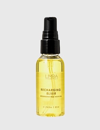 восстанавливающее масло для волос limba cosmetics recharging elixir, 50 мл