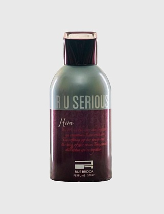 r u serious him m perfume spray 250ml | парфюмированный спрей д/тела