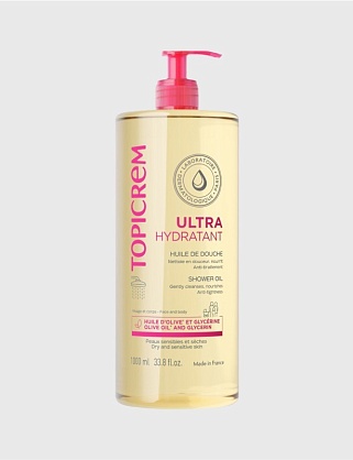 ультра-увлажняющее масло для душа 1000 мл 