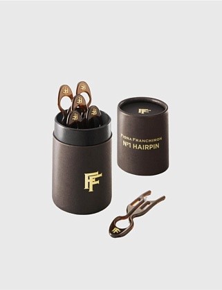 hairpin petite 5 шт. набор коричневые шпильки мини в тубусе