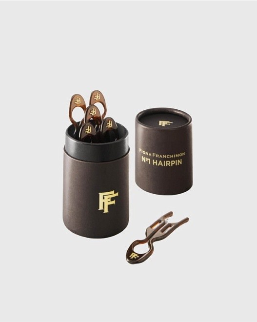 hairpin petite 5 шт. набор коричневые шпильки мини в тубусе