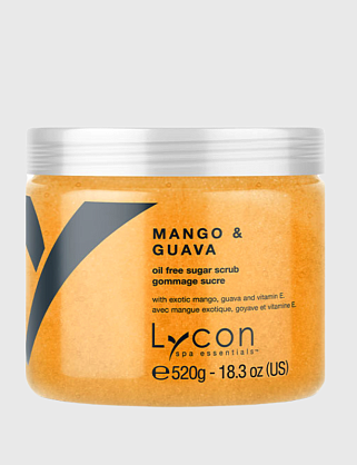 mango & guava sugar scrub - скраб для тела - манго и гуава, 520г