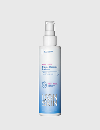 очищающая энзимная эмульсия для умывания pure sonic / pure sonic enzyme cleansing emulsion, 150 мл.